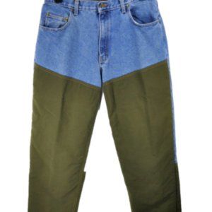 Browning 302-10549 Chap Panel Work Hunting Blue Jeans Mens 36 X 30